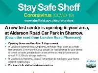 Council Announce Three New Coronavirus Testing Centres